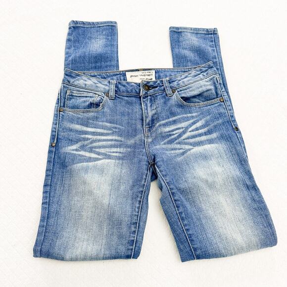 Jimmy Taverniti Distressed Skinny Jeans Anti Exposure Size 27 - Picture 7 of 9